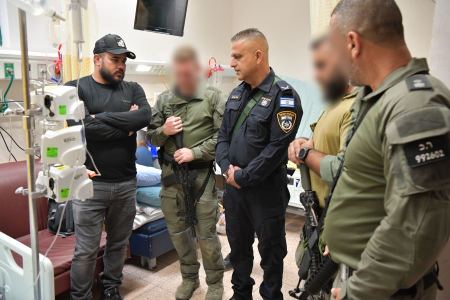 بعد انقاذه : الطّفل عطا الله من رهط سأصبح شرطياً عندما أكبر